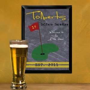  Personalized Golf Tavern Sign Patio, Lawn & Garden