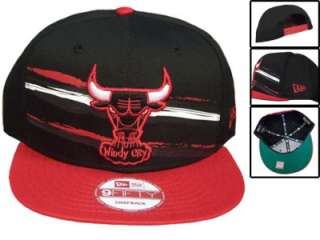 Chicago Bulls New Era SNAPBACK paint splash team colors limited edt 