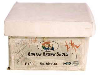 Vintage Brown Leather Boots 1920s Girls/Boys Cap Toe NIB  