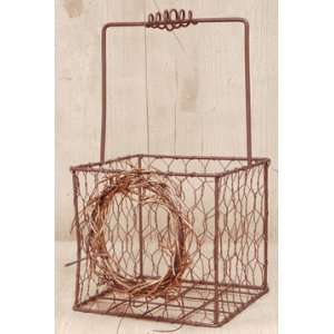 Chicken Wire Basket Primitive