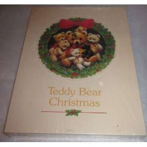   Teddy Bear Christmas 150 Piece Round Jigsaw Puzzle: Everything Else