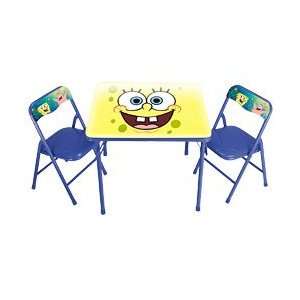    SpongeBob SquarePants Activity Table and 2 Chairs Toys & Games