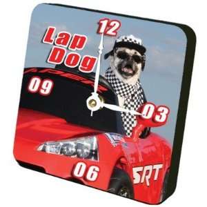 Lap Dog Tiny Times Clock