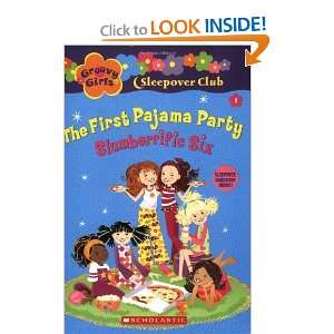   Club #1 The First Pajama Party Slumberrific Six [Paperback] Robin