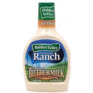 Hidden Valley Buttermilk Ranch Salad Dressing   6 Pack  