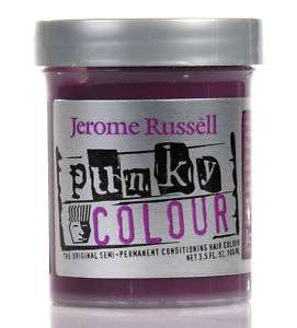 Punky Color Purple HAIR DYE Jerome Russell  