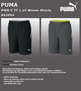 PUMA 652054 PWR C TT 1.10 Short Shorts Hose 2 Farben  