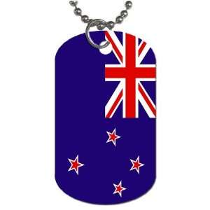  New Zealand Flag Dog Tag 