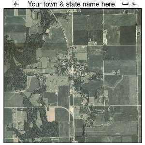    Aerial Photography Map of Alvin, Illinois 2011 IL 