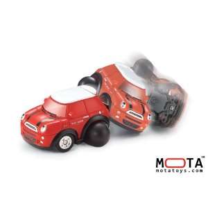  Angry Car   Lightning Fast Micro RC   Red: Toys & Games
