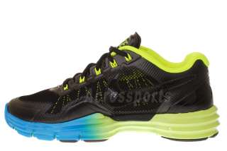 Nike Lunar TR1 Black Volt Blue Gradient Mens Training Shoes 529169 074 