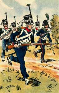 French Army First Empire Uniforms 1805 Light Infantry  