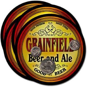  Grainfield, KS Beer & Ale Coasters   4pk 