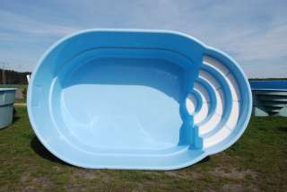 GFK Schwimmbecken Pool Becken Set OZZY 2,85x 2,30x0,85m  