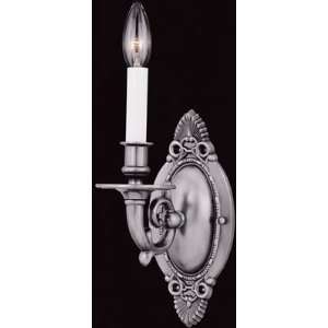  Wall Sconce   Pewter Finish   621