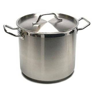 Precise Heat 65 Quart Element Surgical Stainless Steel Stockpot 
