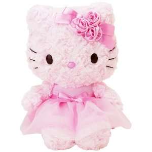    Hello Kitty 10 Inch Animal Plush  Fluffy Rose Toys & Games
