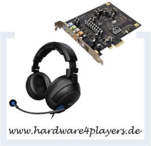 Roccat Kave 5.1 Gaming Headset + Creative Soundblaster X Fi Titanium 