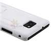 White Holder Stand Hard Skin Case Cover For Samsung Galaxy S 2 ii 