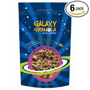 Galaxy Granola Raspberry, 12 Ounce Pouch (Pack of 6)  