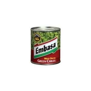 Megamex Megamex Embasa Chile Diced Green Peppers   27 Oz.  