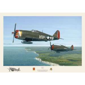   47 Thunderbolt 56th Fighter Group World War II Aviation Art: Home