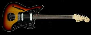 Fender Special Edition Thinline Jaguar Electric Guitar 3 Tone Sunburst 