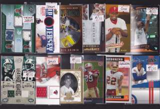HUGE AUTO JERSEY PATCH ROOKIE/RC SPORTS CARD COLLECTION/LOT HIGH BOOK 