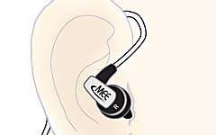   earphone is an over the ear earphones that may take several minutes
