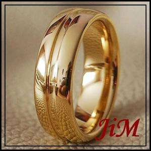   Wedding Band 14K Gold Ring Hot Anniversary Bridal Jewelry Size 6 15