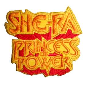 SHE RA Logo Embroidered Patch Great POP MOTU He man  