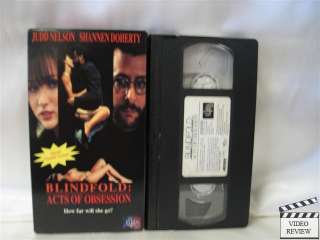 Blindfold Acts of Obsession * VHS * Shannen Doherty  