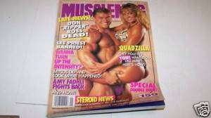 SEPT 1995 MUSCLE MAG magazine LEE PRIEST  