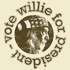 WILLIE FOR PRESIDENT Nelson outlaw country legend TSHIRT sz= L