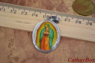 Stainless steel Mother of God pendant***