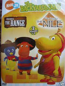 The Backyardigans Riding The Range 2 in 1 Brand New DVD  