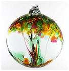 blown glass ball ornament  