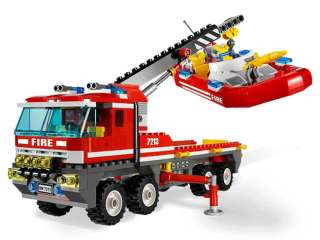 Brand Korea Lego City Fire 7213 Figures Sets Off Road Fire Truck 