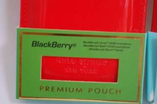 NWTKate Spade BlackBerry Pouch   RED  