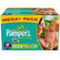 Pampers Baby Dry Windeln Gr.4 plus Maxi Plus 9 20 kg Mega plus Pack 