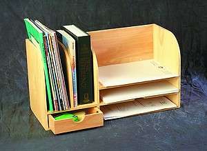 Solid Wood Desk Organizer  