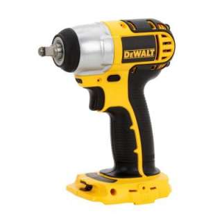 DEWALT 3/8 in. 9.5mm 18 Volt Cordless Impact Wrench Tool Only DC823B 