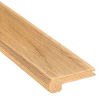 Bruce 6 Ft. 6 In. X 2 3/4 In. X 5/8 In. Hickory Stair Nose Moulding 