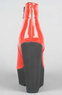 Cheap Monday The Monolit Wedge in Red Patent : Karmaloop   Global 