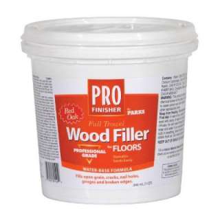 Pro Finisher 1 qt. Red Oak Full Trowel Wood Filler