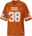 Texas Longhorns Football Jersey Nike Orange #38 Replica Football 