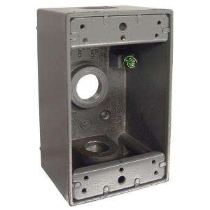 Bell 1 Gang Electrical Box 5320 0B at The Home Depot