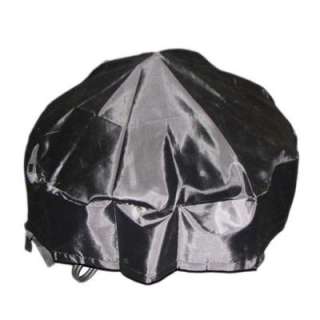   Products Round Fire Pit Rain Cover Black DM RC RF 