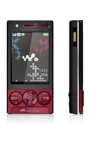   W705 Handy (WiFi, 4 GB Speicherkarte, UKW Radio, HSUPA) passionate red