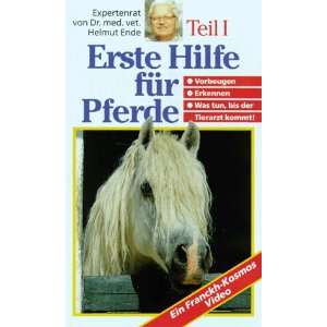 Erste Hilfe für Pferde Teil 1 [VHS]: Helmut Ende: .de: VHS